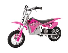 pink electric dirt bike