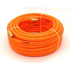 Heavy-Duty 3/8 in. x 50 ft. PVC Air Hose High Performance Flexibility Durable