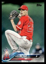 2018 Topps  Alex Meyer #548 Los Angeles Angels Baseball Card