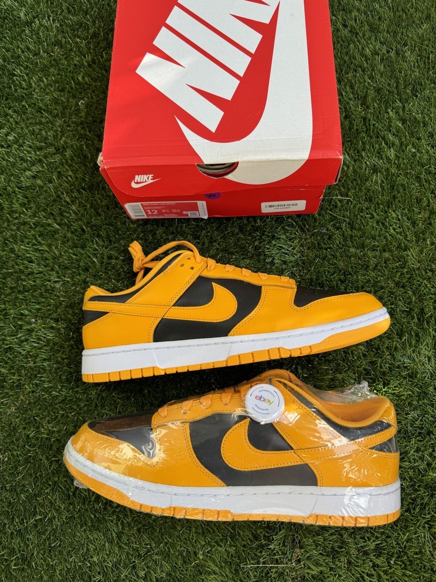 2021 Nike Dunk Low \'Goldenrod\' Preloved amazing condition size 12 Nike Dunk Low Championship Goldenrod 2021 | Mercari main image 3