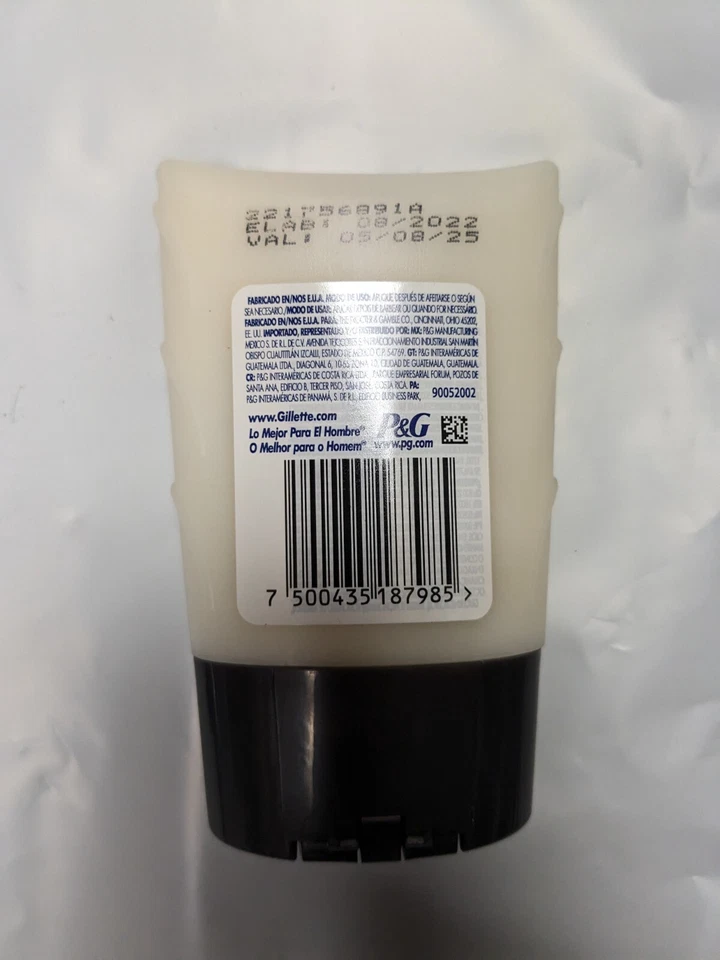 Lote de 2 lociones para después del afeitado Gillette Series piel sensible 2,54 OZ cada una envío gratuito Foto 2 de 3