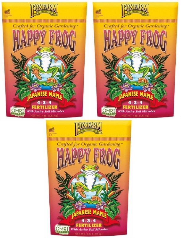 FoxFarm FX14660 4 lb Happy Frog Organic Japanese Maple Fertilizer