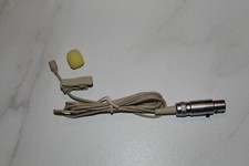 Beige Lavalier Lapel Microphone compatible with Shure Wireless Transmitters NEW 