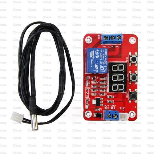 DC 12V Temperature Display Module Sensor Relay Switch Control -20 to ...