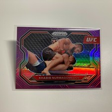 CARTE KHABIB NURMAGOMEDOV 2022 Panini Select UFC Orange Flash Prizm D