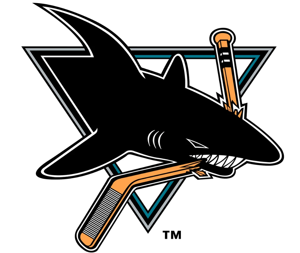 SSSCO San Jose Sharks NHL Weather Resistant Vinyl Die Cut Sticker Decal 01