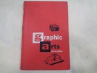 Graphic Arts 1965 Composition Printing Press Layout Silk Screen Reference Book