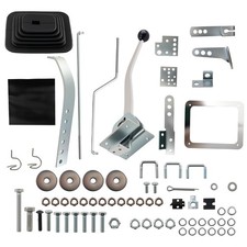 Automatic Floor Shifter Kit For Gm Th350 Th400 700r4 Ford C4 C6 1957-1993 7668 Automatic Floor Shifter Kit For Gm Th350 Th400 700r4 Ford C4 C6 1957-1993 7668