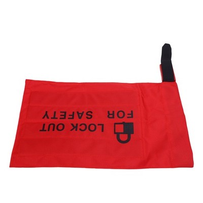 Electrical Plug Lockout Lock Bag Industrial Safety Plug Tagout Bag For Hoist SET