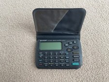 SHARP EL-6320 Elektronischer Organizer Tasche...