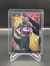 2024 Topps Finest Formula 1 F1 Kush Maini Gold Refractor /50 Uncommon #127
