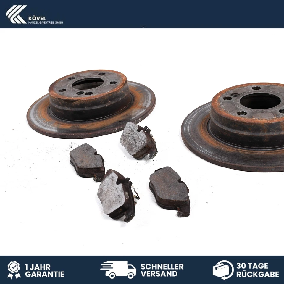 Disques 278mm Avec Plaquettes de Frein Arrière Mercedes Classe C W204 - Photo 2/3