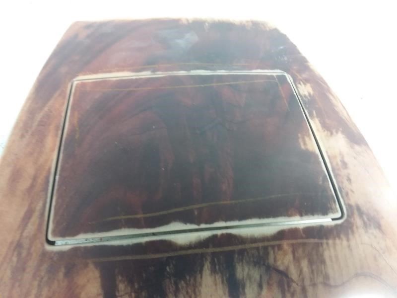 2006 ASTON MARTIN DB9 Brown Woodgrain Dash Bezel OEM 