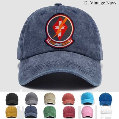 Customized Embroidered Hat Fighter Attack Squadron 251 Vmfa-251, Trucker Hat