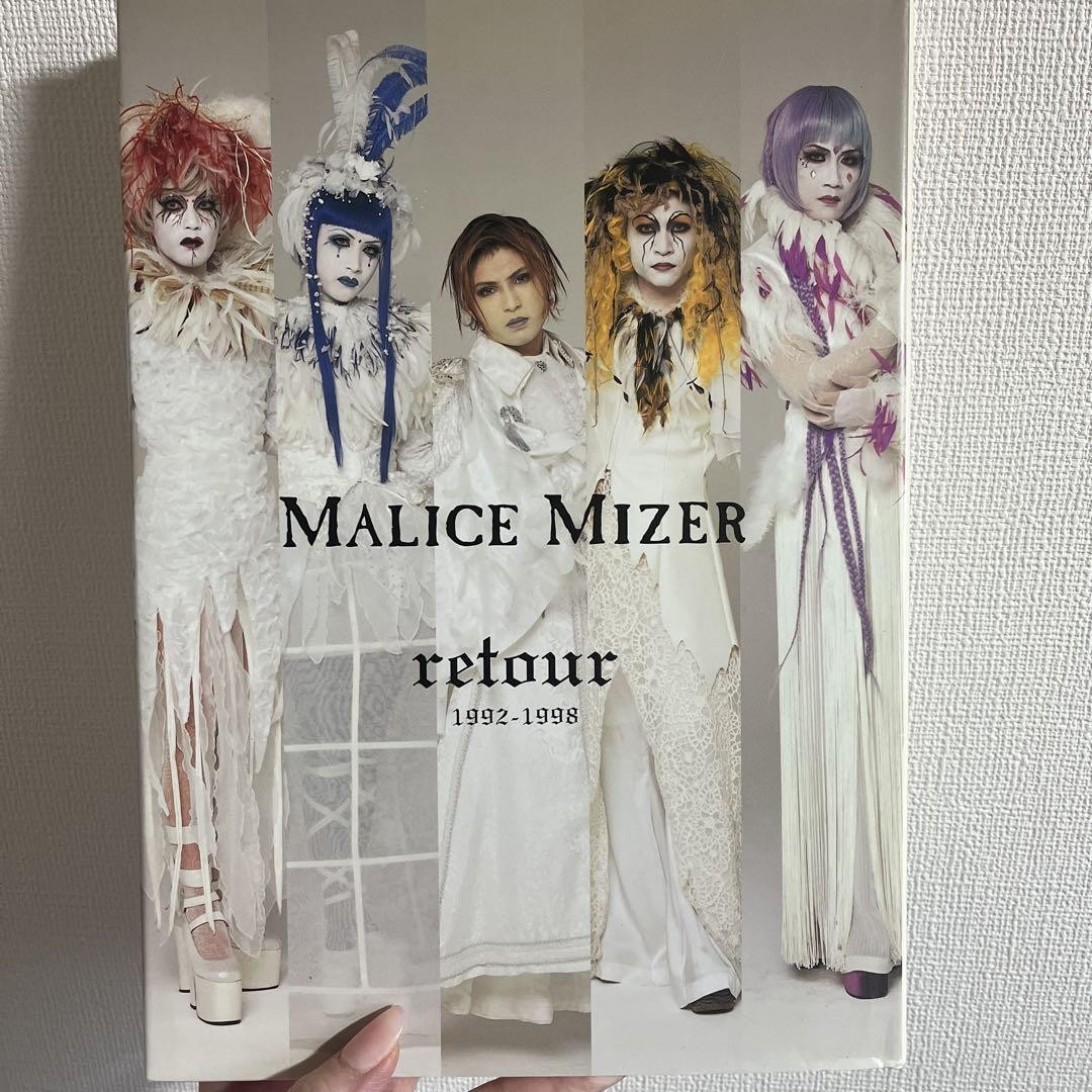 MALICE MIZER（マリスミゼル） retour [写真集] Malice Mizer Retour 1992-1998 Gackt Photo Book Visual Kei | eBay