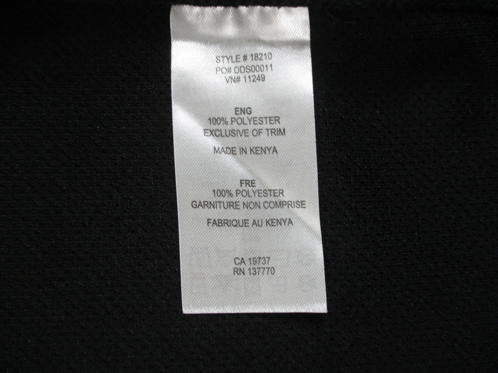 Trimark Hoodie Jacket Mens Large Odell Knit Zip Hooded Pockets New Softshell image 8