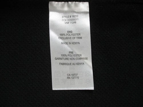 Trimark Hoodie Jacket Mens Large Odell Knit Zip Hooded Pockets New Softshell image 8