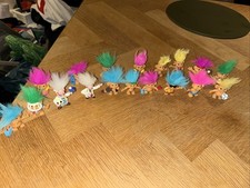 Weetos x Troll Doll Pencil Toppers 1990s Vintage, 18-Pack