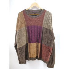 Liberty Sweaters Mens XL X-Large USA Made Vintage Knit Striped 90s