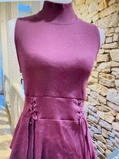 Express Peplum Ribbed Turtleneck Sweater Top, Medium, Sleeveless, Stretch