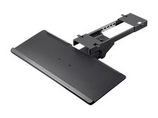 Under Desk Keyboard Tray Ergonomic Sliding Swivel Tilt 26.4"x10" Adjustable
