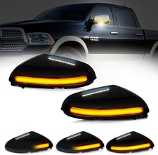 Sequential Led Side Mirror Turn Signal Lights For 2010-2018 Dodge Ram 1500 2500 Sequential Led Side Mirror Turn Signal Lights For 2010-2018 Dodge Ram 1500 2500