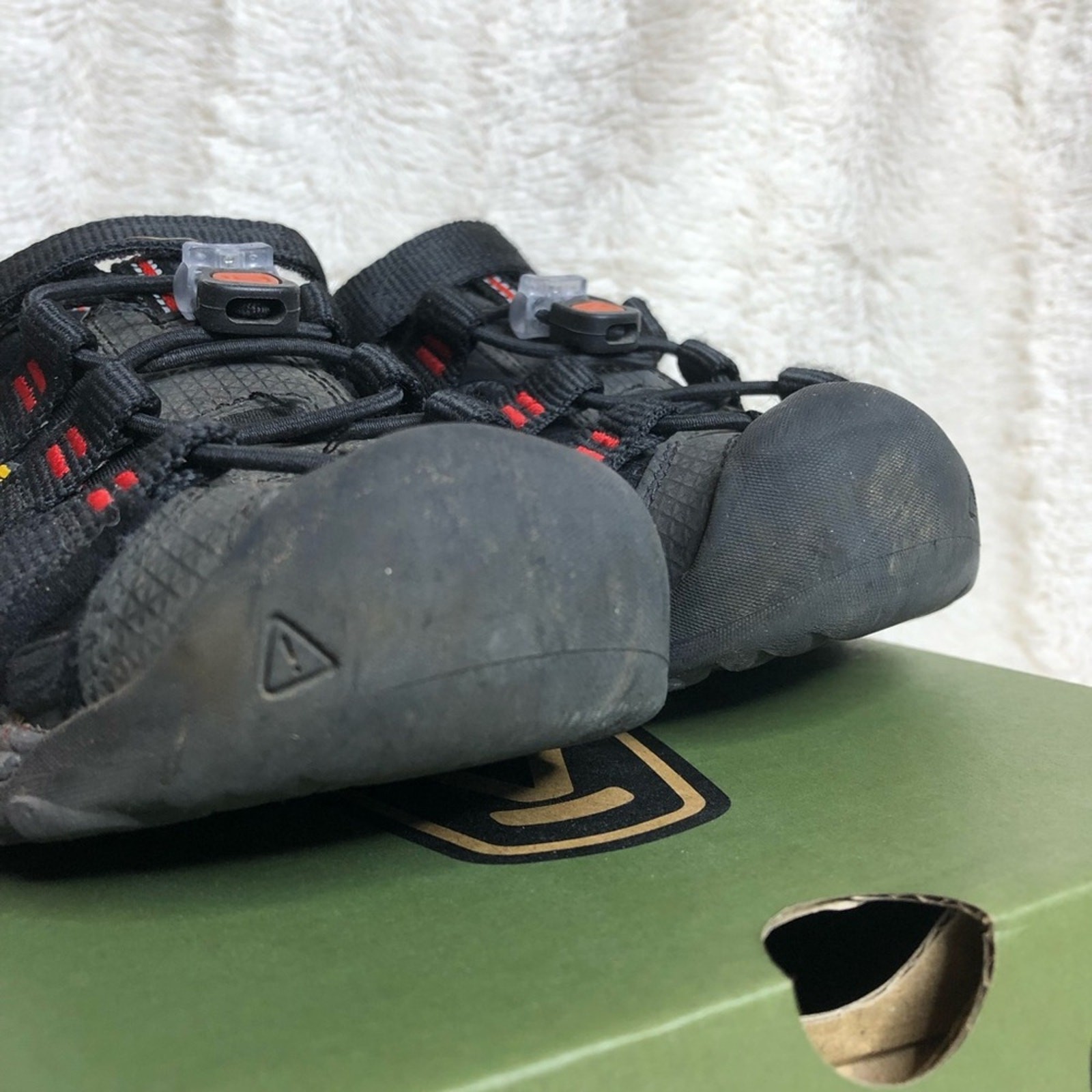 Sandali Keen Newport Neo H2 nero rosso taglia 13 bambino