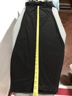 Ignite Evening Dillards Asymmetrical Foil Trim Jumpsuit Black Sz 12P — photo 4
