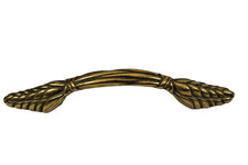 H-70 Lot of 8 Antique Brass Toned Drawer or C...