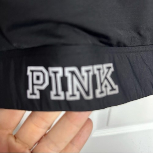 PINK VS VICTORIAS SECRET BLACK SPORTS BRA medium - Picture 3 of 6