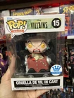 Funko Pop Disney Villains Trains Cruella De Vil in Cart Shop Exclusive