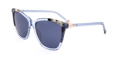 Carolina Herrera Sonnenbrille CH 0052/S YGF WHITE BLUE HAVANA 58 Damen