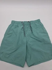 AFTCO Shorts Mens Medium Green Fishing Outdoors Drawstring.#38847
