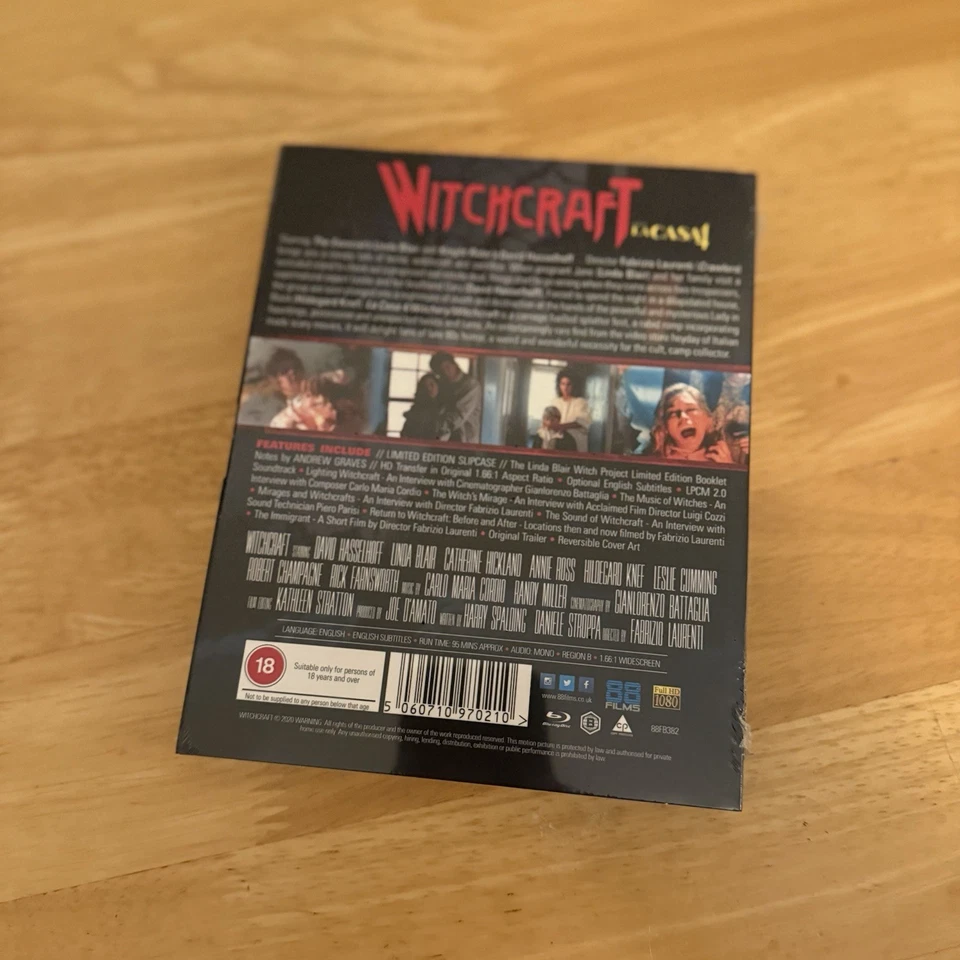 New - Witchcraft W/slip - 88 Films Blu Ray Italian Collection - Image 2 of 2