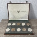 New ListingDeutsche Numismatik 1974 Silver Soccer World Cup Commemorative Coin Set In Case