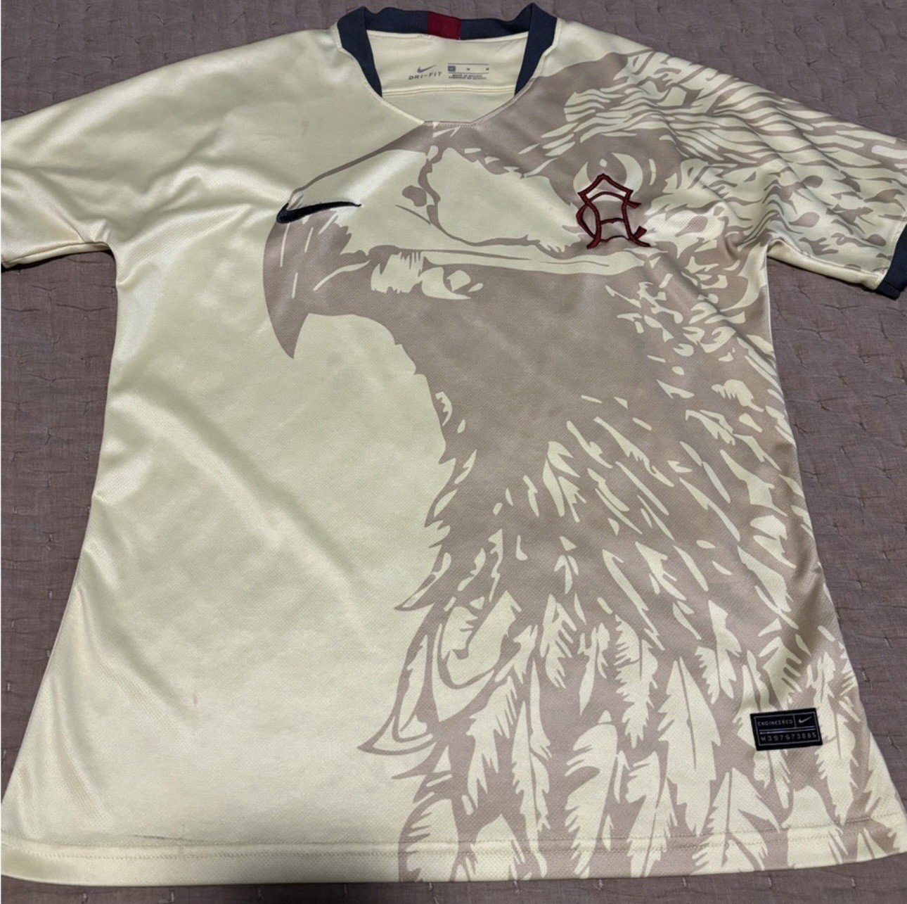Club América “Eagles” Nike DriFit México  Soccer Jersey Size M