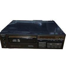 Sony CDP-101 CD Player Vintage Used Sony CD Deck Tested Power On