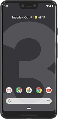 Google Pixel 3 XL | 4G/LTE | 64 GB + 4 GB RAM | Just Black (Schwarz)