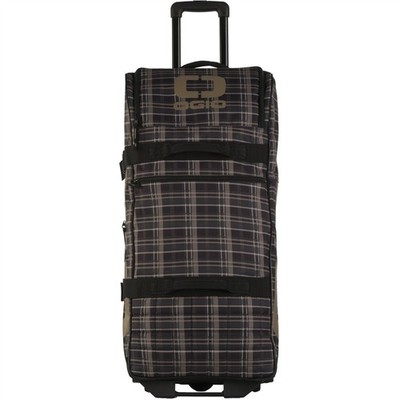 OGIO Trucker Gear Bag Plaidley Tan/Black Kit Bag MX Motocross Offroad