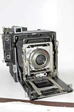 Graflex Speed Graphic 4x5 Graflex Pacemaker Camera w/152mm f4.5 Ektar Lens