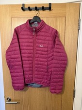 Rab Microlight Alpine Women’s Jacket Puffer Down Large L 12 Pink