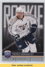 2008-09 Upper Deck Be a Player Rookies 96/99 Patric Hornqvist #200 READ m8s