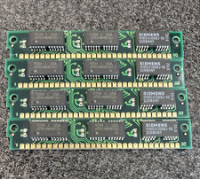 PC 16MB 4x4MB 30-Pin SIMM 60ns ORO 9bit Memoria FPM, IBM 286/386 *TESTATO*