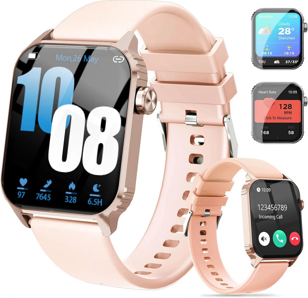 Smart Watches for Women Men, 120 Sports Modes Smartwatch with 1.83 inches HD Dis