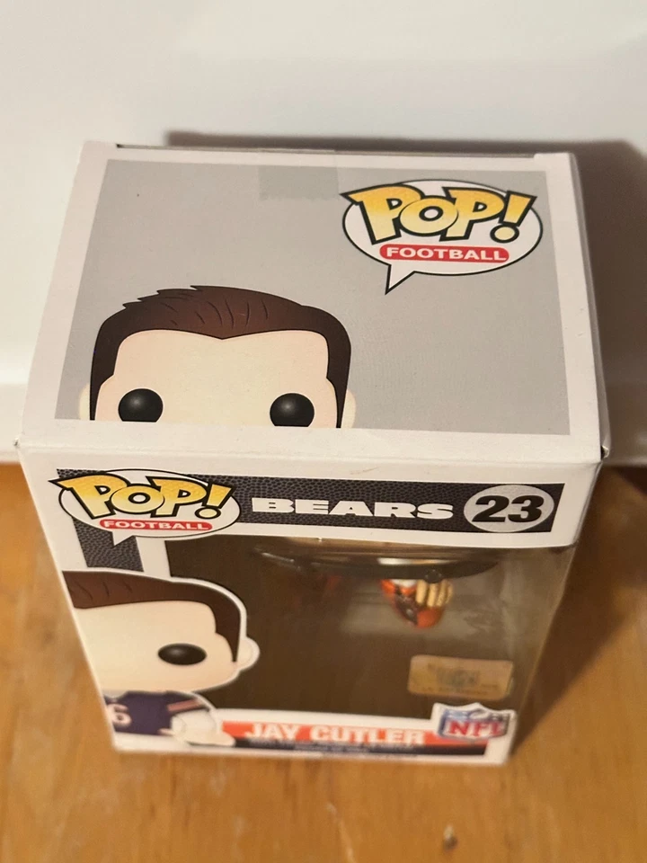 NUEVO-CHICAGO BEARS - Figura de vinilo de fútbol americano Jay Cutler Pop NFL - POP Foto 4 de 4