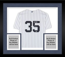 Framed Cody Bellinger New York Yankees Signed White Nike Replica Jersey w/Insc