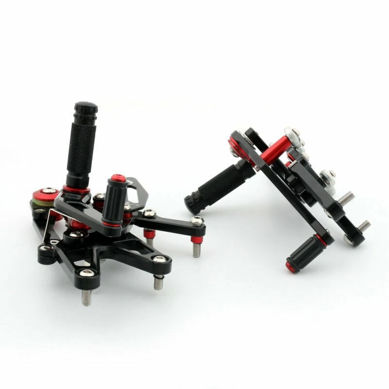 Repose pieds commandes reculées pour Daytona 675 / R 2013-2017 BLK A - Photo 4/4