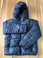 All In Motion Boys Black Mid-Weight Puffer Jacket With Pockets Size Medium
