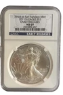 2011-(S) American Silver Eagle $1 Dollar Coin One Troy Ounce 0.999 Fine NGC MS69