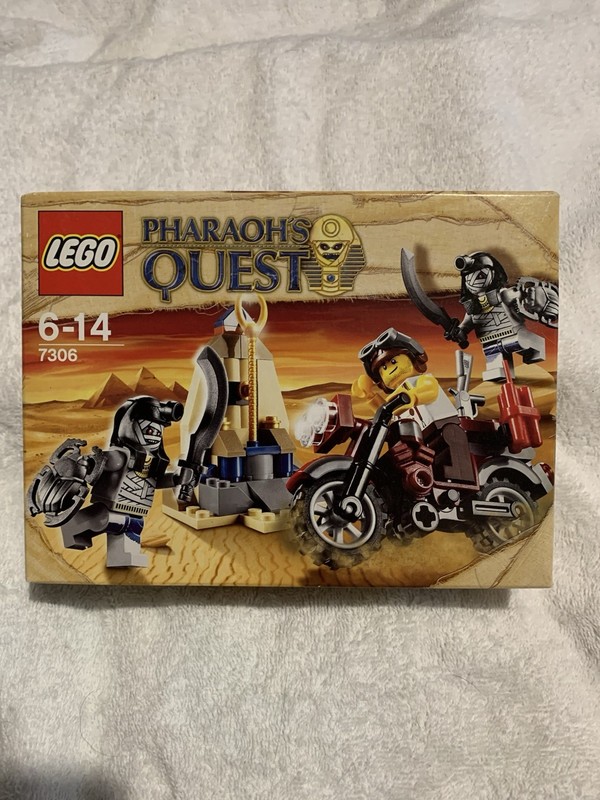 LEGO Pharaoh's Quest: Golden Staff Guardians 7306 Building Kit